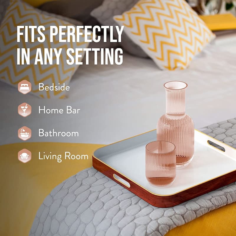American Atelier Bedside Water Carafe with Tumbler Lid