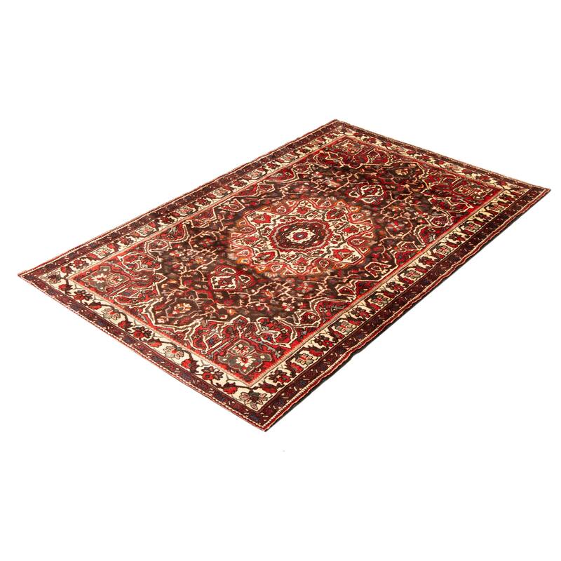 ECARPETGALLERY Hand-knotted Kayseri Vintage Black Wool Rug - 5'1 x 8'4