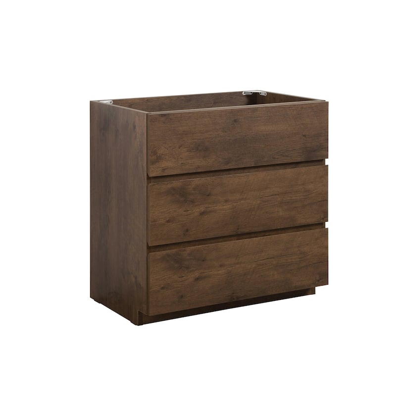 Floor cabinet WITHOUT basin,With three drawers