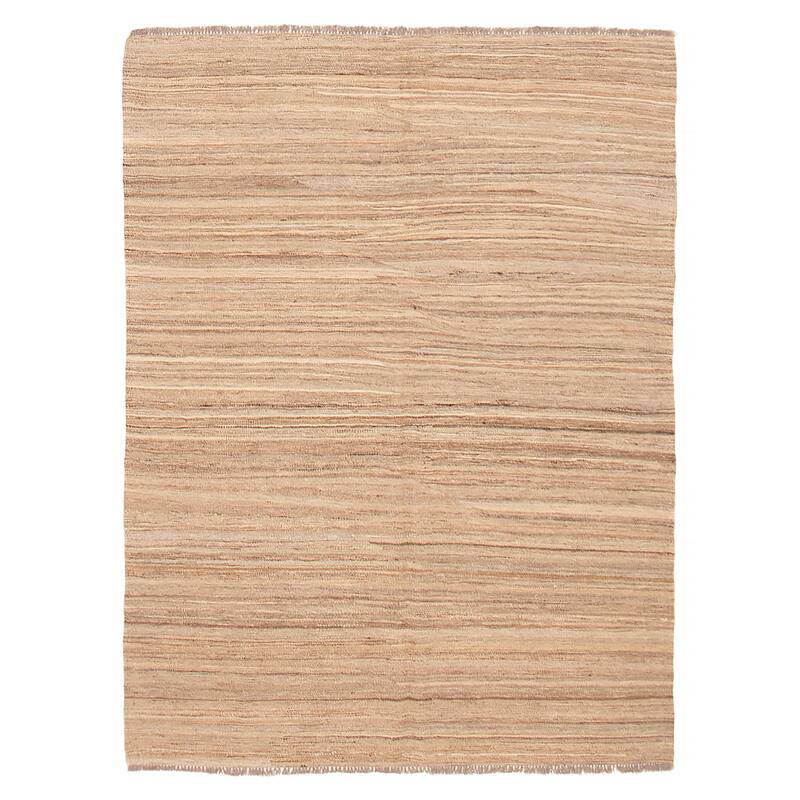 Boho Khaki Kilim 4'11" x 6'7" - 4'11 x 6'7 - Khaki - 4'11 x 6'7