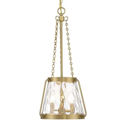 Savoy House Tuscan Three Light Down Lighting Foyer Pendant from the