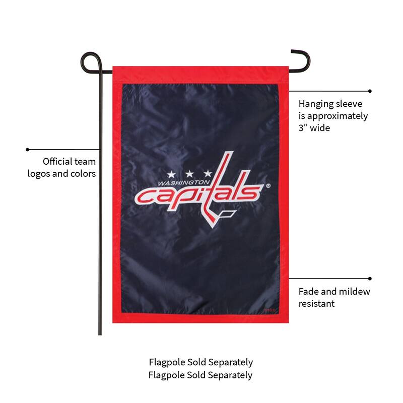 Vegas Golden Knights, Suede Garden Flag Justin Patten