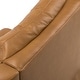preview thumbnail 24 of 45, Jordano Genuine Leather Recliner with Metal Base by HULALA HOME