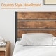 preview thumbnail 6 of 28, VECELO Twin Size Kids Bed Frames Set with Headboard and Footboard 2-Pack Wooden Rail Headboard Kids Bed