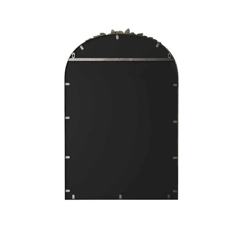 Antique Gold Traditional Arch Mirror Baroque Inspired Wall Decor