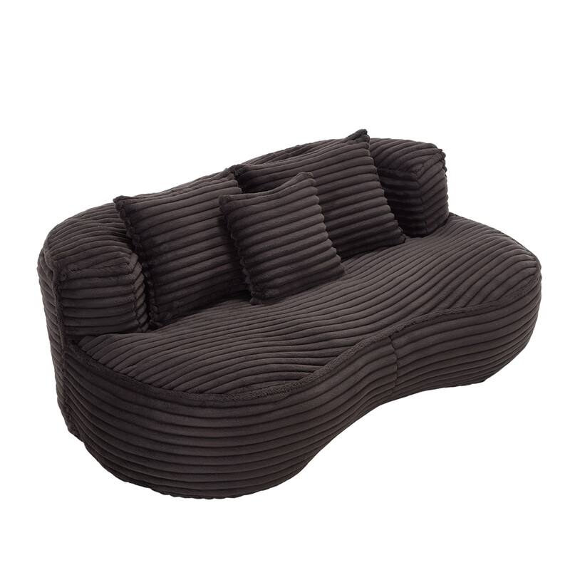 Comfort Lounger High Back Bean Bag Chair
