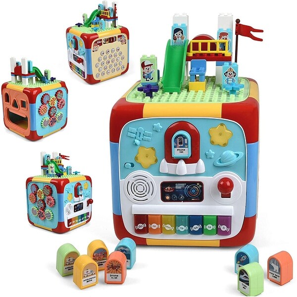 toddler learning cube