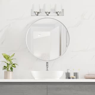 Dane Polished Chrome Dimmable 3-Light Vanity Light - Polished Chrome