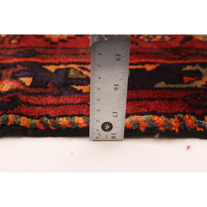 ECARPETGALLERY Hand-knotted Andelz Red Wool Rug - 4'5 x 6'8