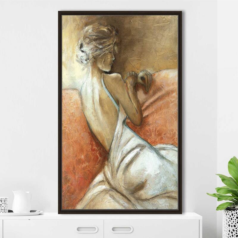 "A Quiet Refrain I" by Carol Robinson Print on Floating Canvas