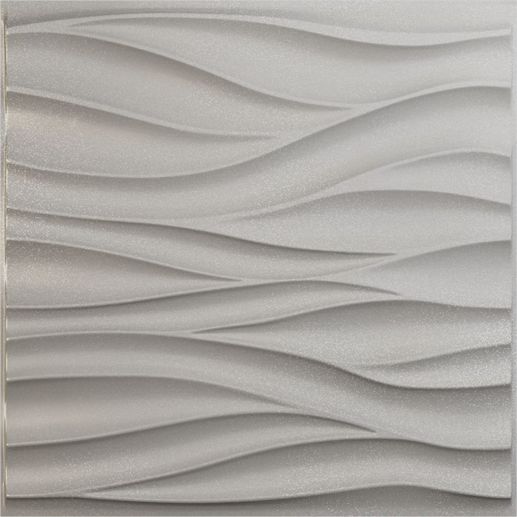 19 5/8"W x 19 5/8"H Ripple EnduraWall Decorative 3D Wall Panel