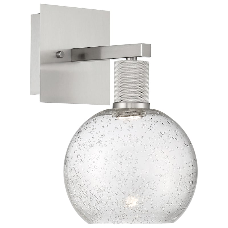 Access Lighting 63145LEDD/SDG Port Nine 13" Tall LED Wall Sconce - Brushed Steel