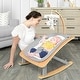 preview thumbnail 17 of 22, Evolur Tory 2-in-1 Rocker & Chair Light Grey