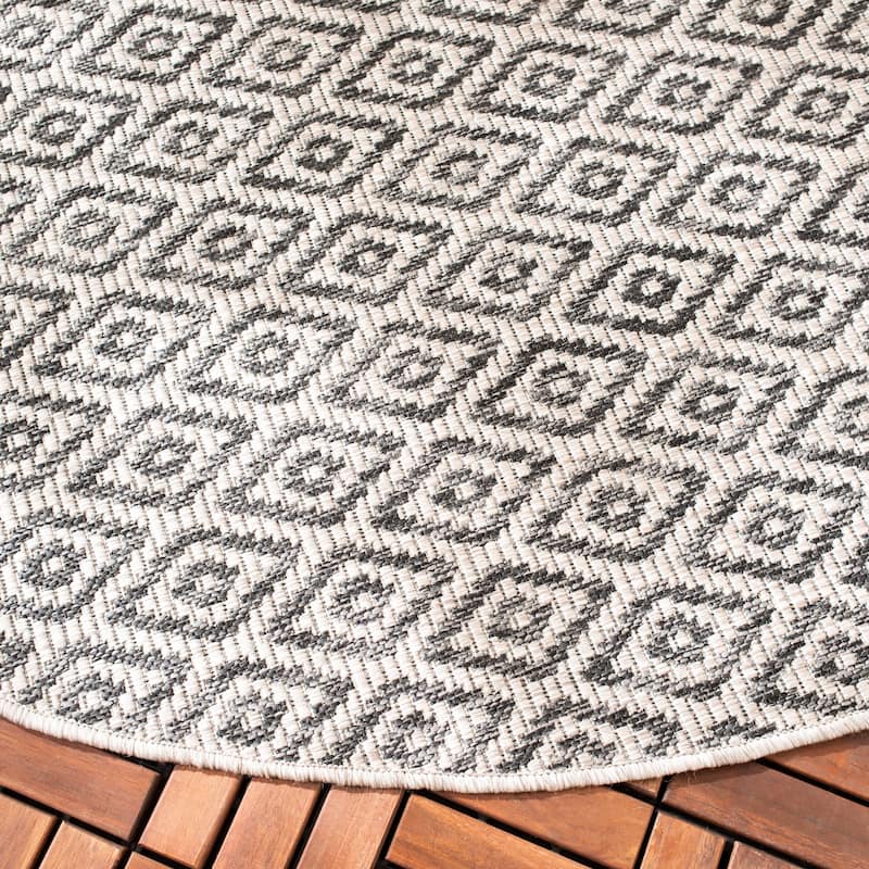 SAFAVIEH Courtyard Anne-Ly Indoor/ Outdoor Waterproof Patio Backyard Rug