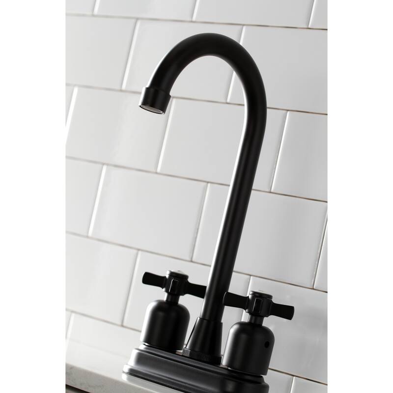 Kingston Brass Millennium 4 in. Centerset Bar Faucet