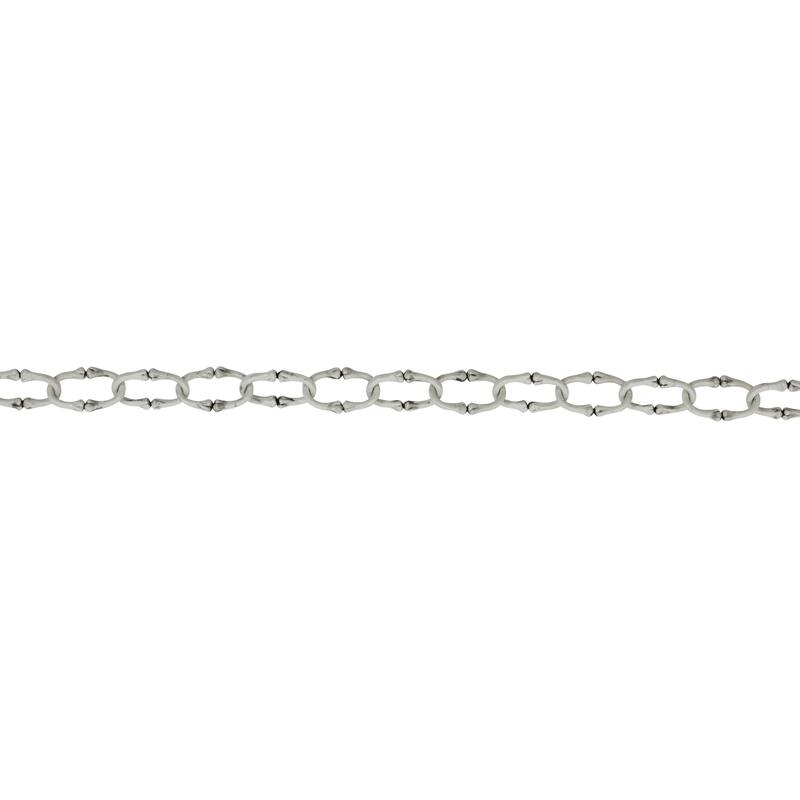 Bone-Like Chainlink Halloween Decoration - 12'