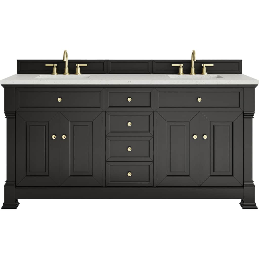 James Martin Vanities 547-V72-3LDL Brookfield 72" Free Standing Double