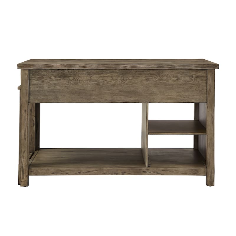 Tali Reclaimed Look Extendable Kitchen Island by iNSPIRE Q Classic
