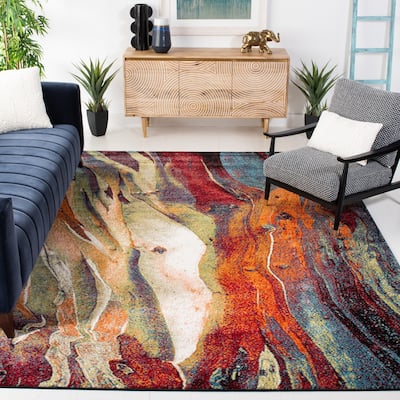 SAFAVIEH Glacier Bree Modern Abstract Area Rug