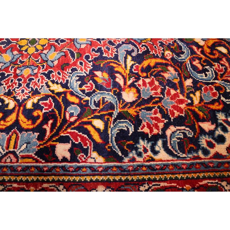 ECARPETGALLERY Hand-knotted Anadol Dark Navy Wool Rug - 3'9 x 10'4