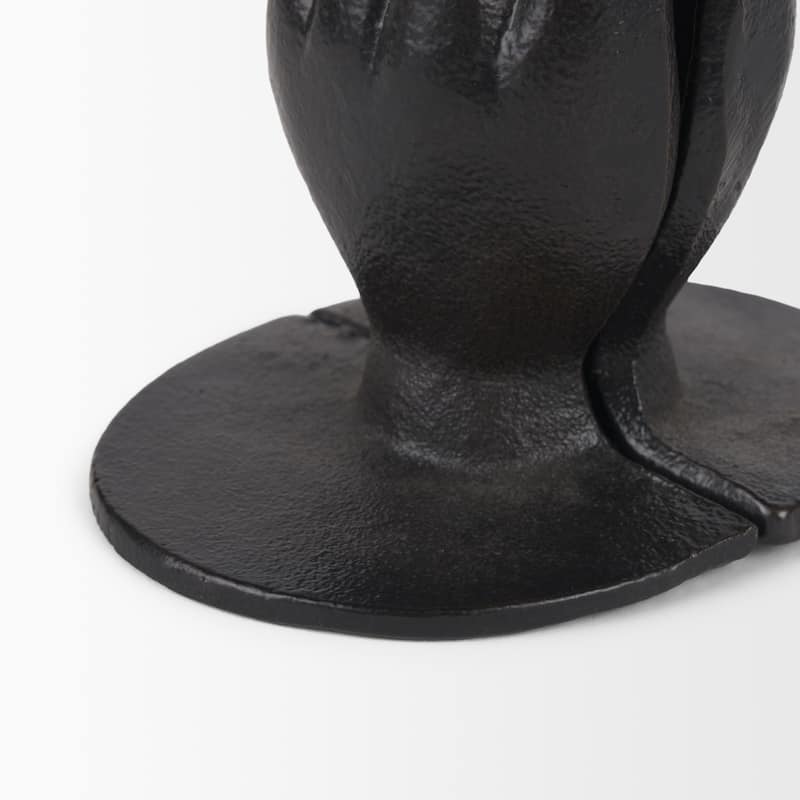 Praying Hands Bronze Cast Iron Book Ends - 5.9L x 4.7W x 7.2H