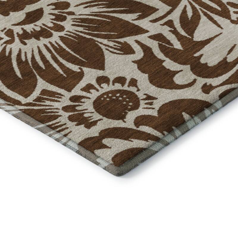 Premium Washable Super Soft Modern Floral Mayfield Rug