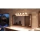preview thumbnail 2 of 6, Luxury Modern 5-light Brushed Nickel Finish Bathroom Vanity Light - 6" H, 42" W, 6.25" Dep
