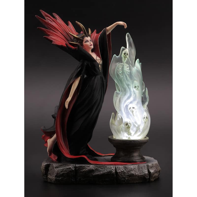 9.25" H DAMNATION BY MELANIE DELON Resin - 5.91"x6.69"x9.25"