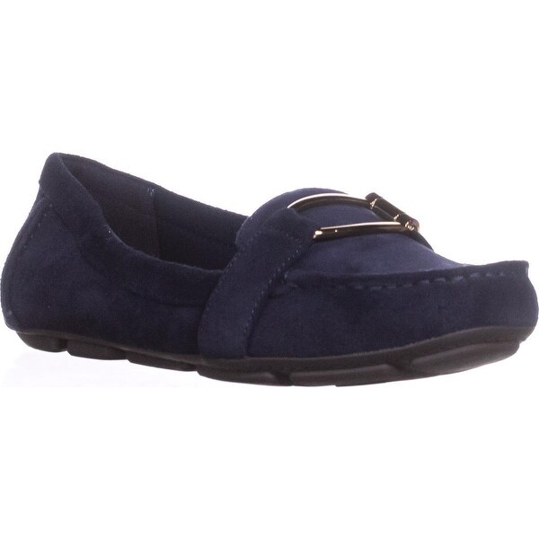 AK Anne Klein Sport Petra Loafers, Navy - 6 us
