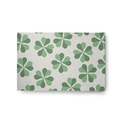 Lucky Patch St. Patrick's Day Chenille Rug