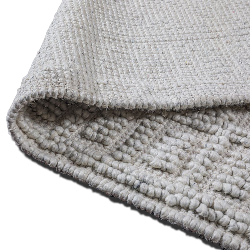 Wyndenhall Pickett 8 x 10 Area Rug Contemporary in Ivory - 8 ft x 10 ft 96"d x 120"w x 0.5" h