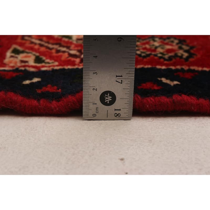 ECARPETGALLERY Hand-knotted Anadol Navy Wool Rug - 4'11 x 7'2