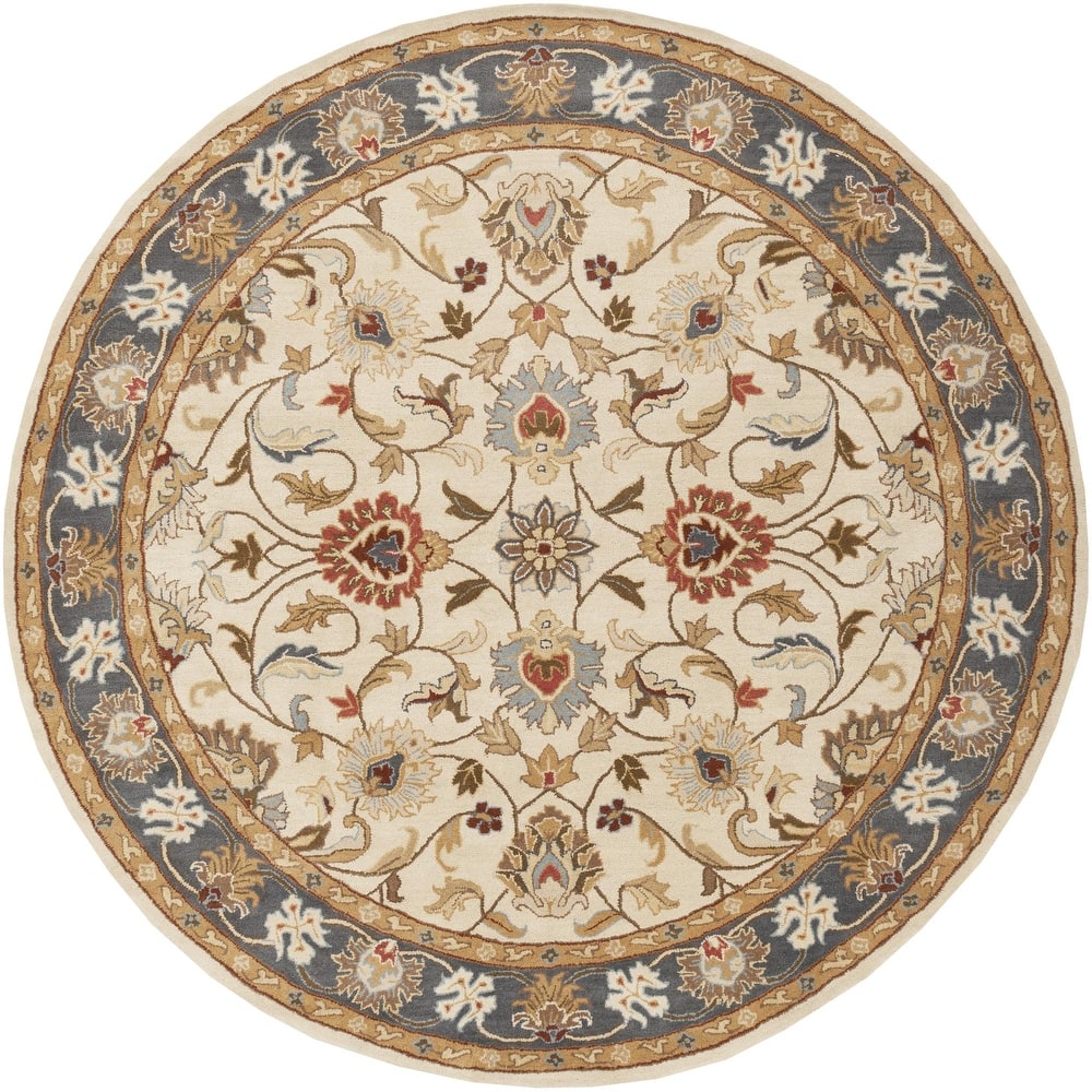 Livabliss Caesar Updated Traditional Border Area Rug.