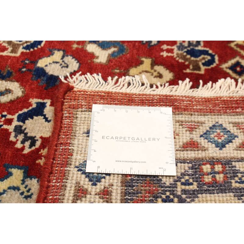 ECARPETGALLERY Hand-knotted Jules Sultane Red Wool Rug - 5'11 x 9'2