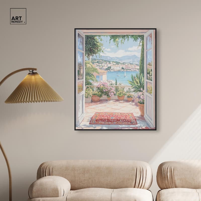 Room with a View Canvas by Art Remedy