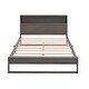 preview thumbnail 29 of 28, Platform Bed with Storage Headboard,Sockets and USB Ports