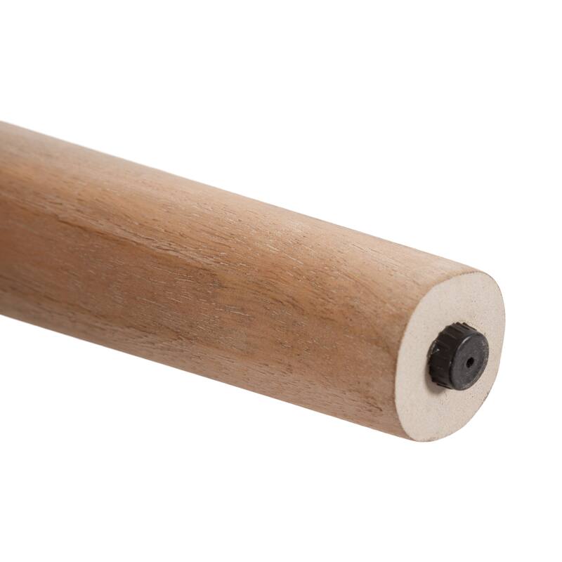 Kate and Laurel Vola Wood Side Table - 17x17x18