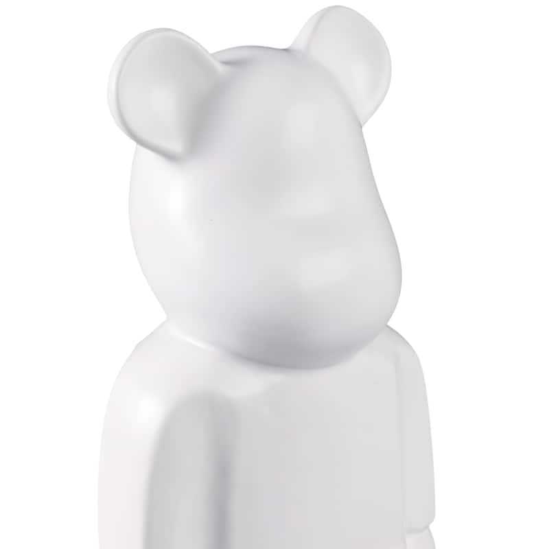 Ceramic Decorative Object Modern Minimalist Bear Figurine Home Decor - 4.75" x 4" x 11.5"