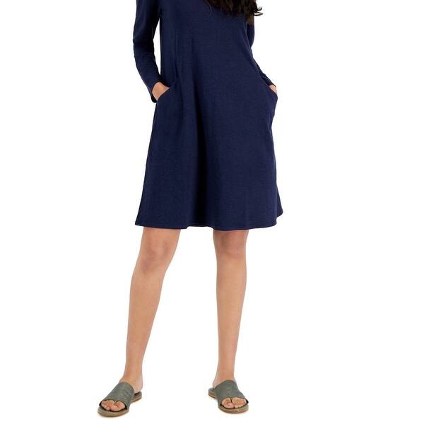 eileen fisher drop waist dress Blue Fairy Babydoll Slip (S-M) – Holy Thrift main image 1