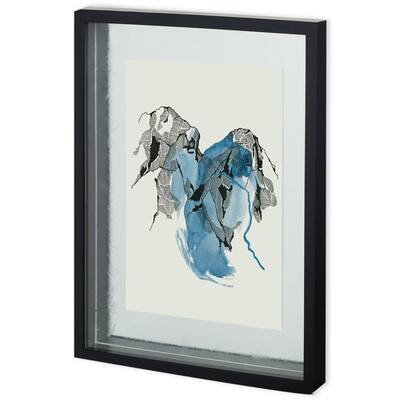 Mountain Abstract 2 Framed Art Print