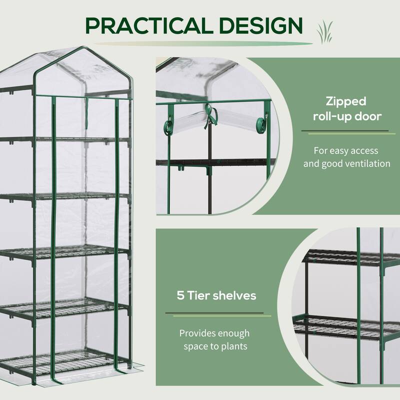 Lean To Green House, Green