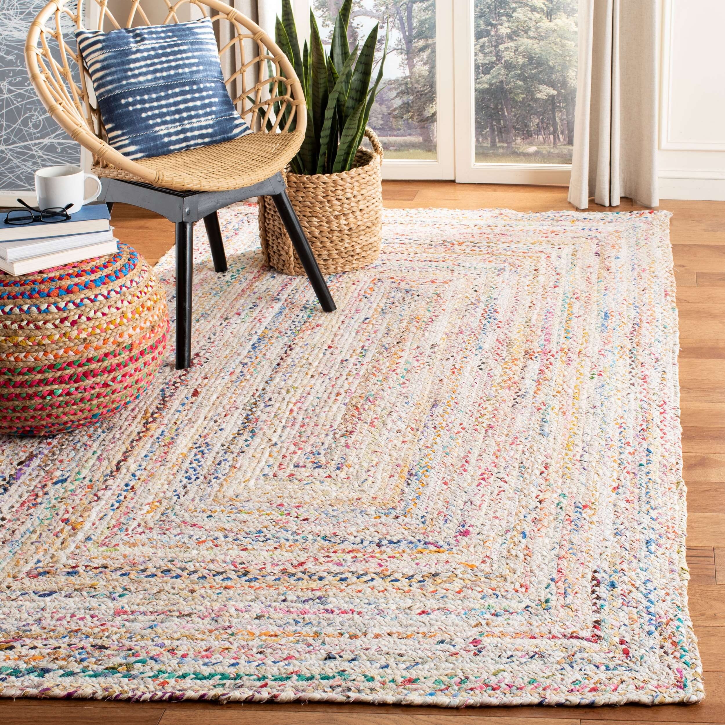 Safavieh Handmade Braided Georgine Bohemian Cotton Rug On Sale Overstock 14195282