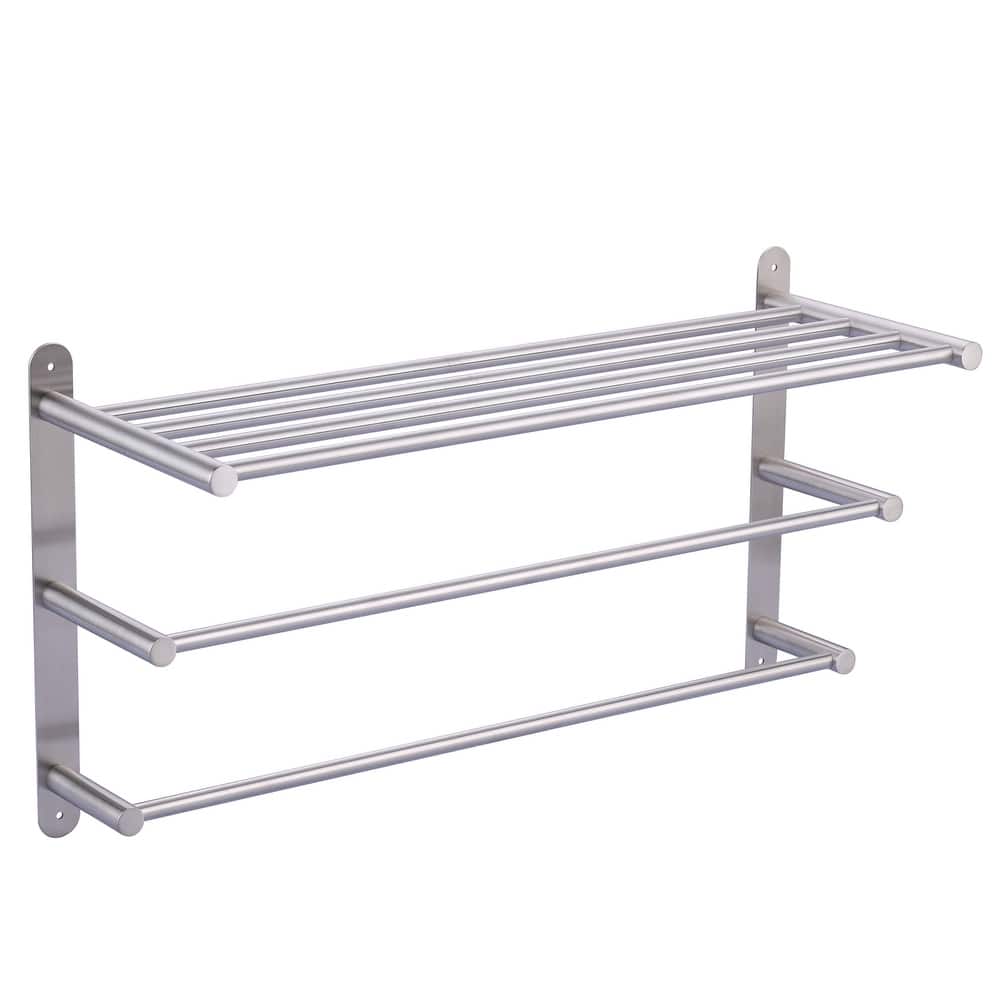 WOWOW 24 in. Bathroom Towel Rack