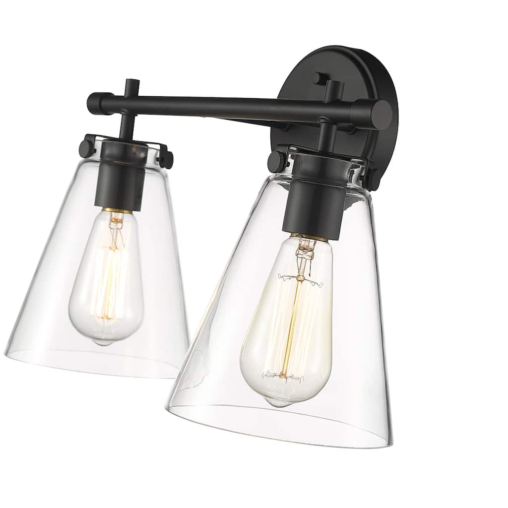 Aliza Vanity Light Matte Black - Matte Black