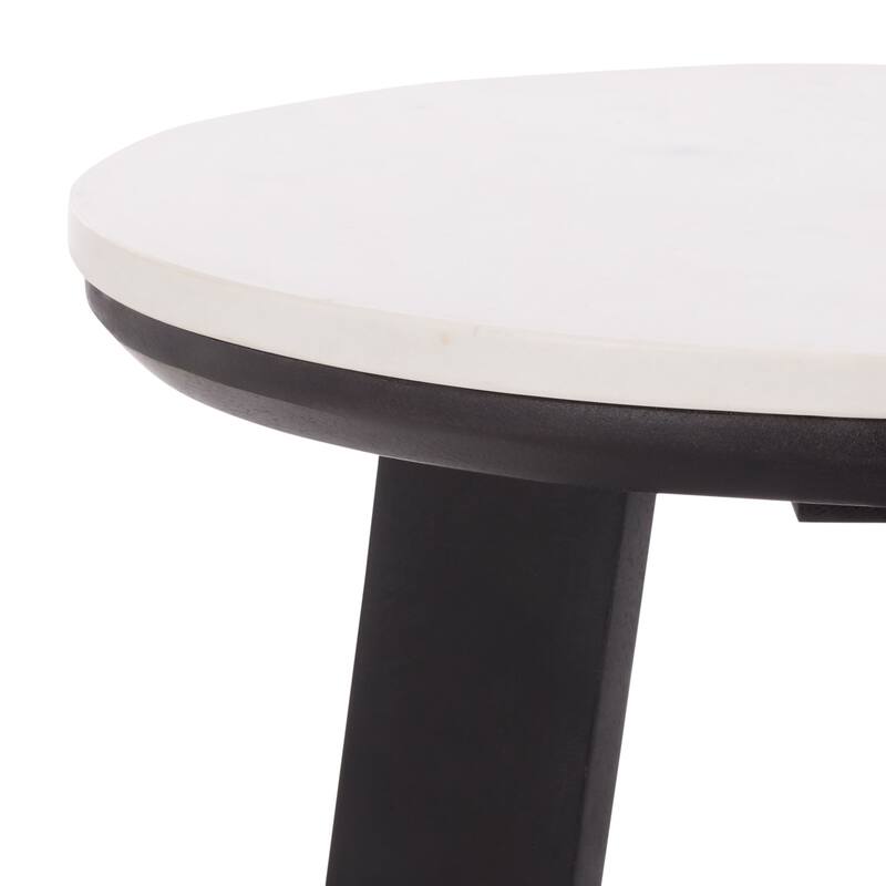 SAFAVIEH Home Sanji Round Accent Table - 18"W x 18"D x 20"H