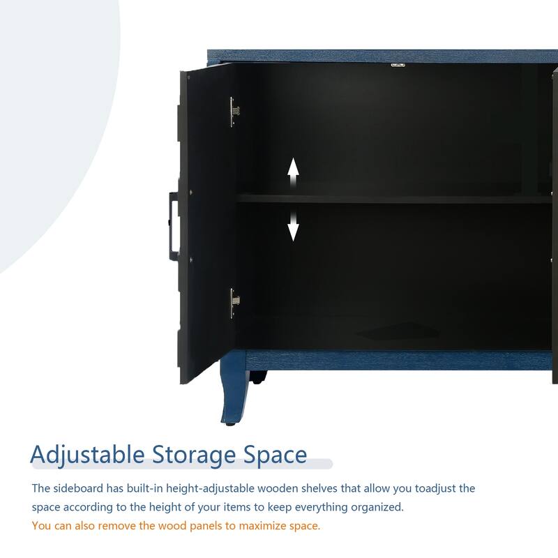 Vintage Dining Cabinet Hallway Cabinet Base Cabinet Cupboard