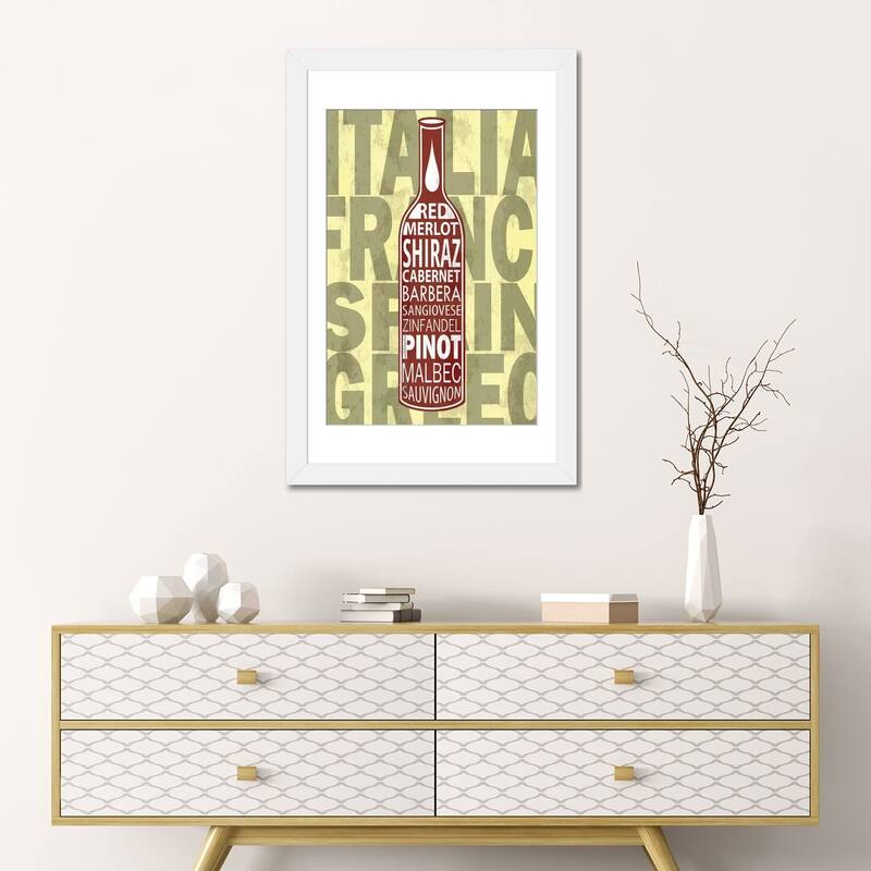 iCanvas "Red Wines" by Fly Graphics