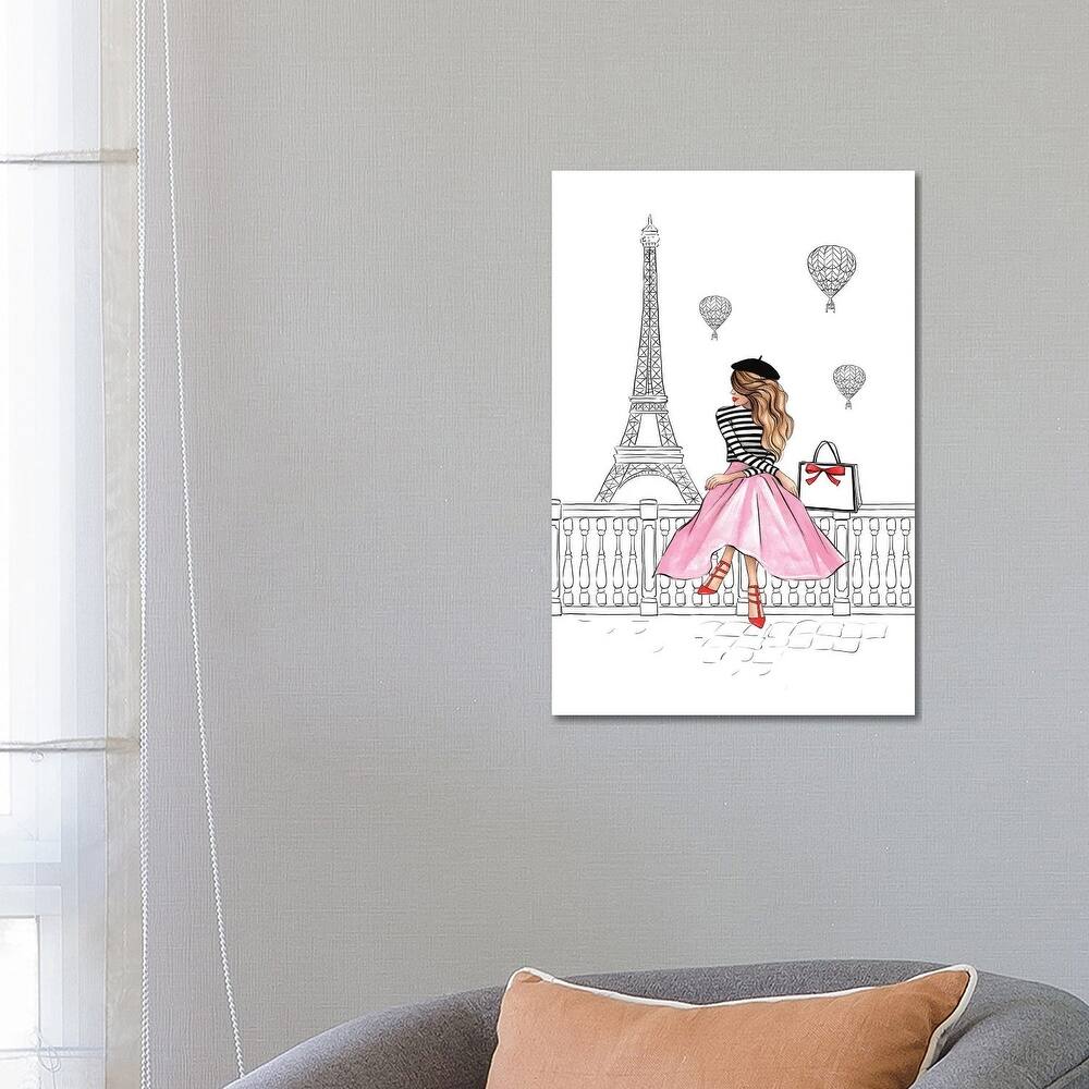 iCanvas "Paris" by LaLana Arts Canvas Print