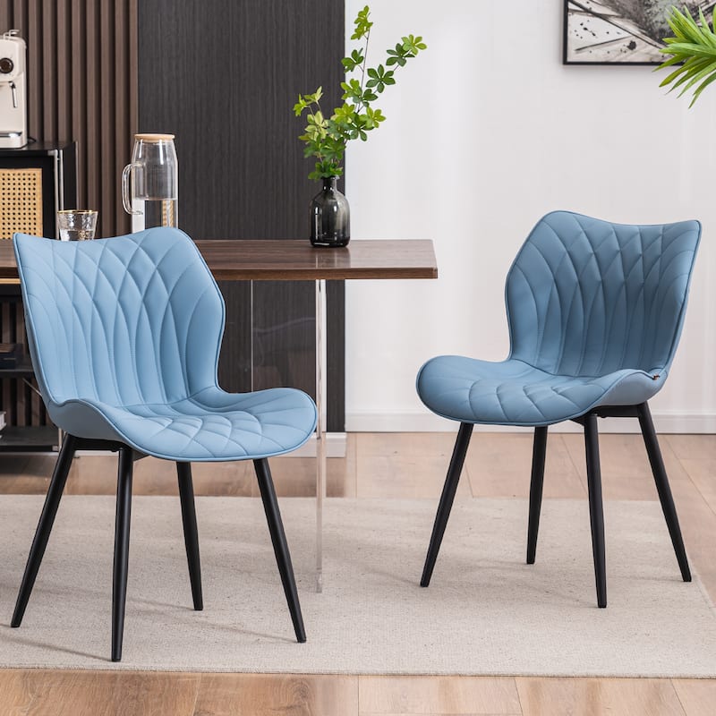 Kitchen Dining Room Chairs Modern Dining Table Chairs - Blue
