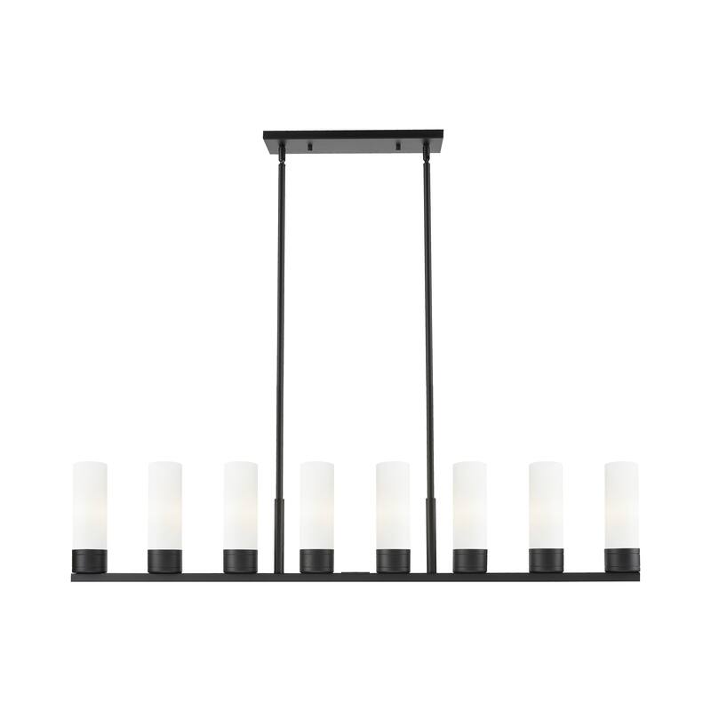 Innovations Lighting Downtown Urban - Boreas - 6 Light 48" Stem Hung Island Light with 8" Shades